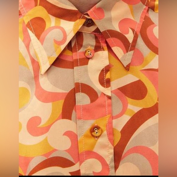 ZIMMERMANN OVERSIZED MAE SHIRT- DRESS.AMAZING COLOR PATTERNS - Picture 8 of 14